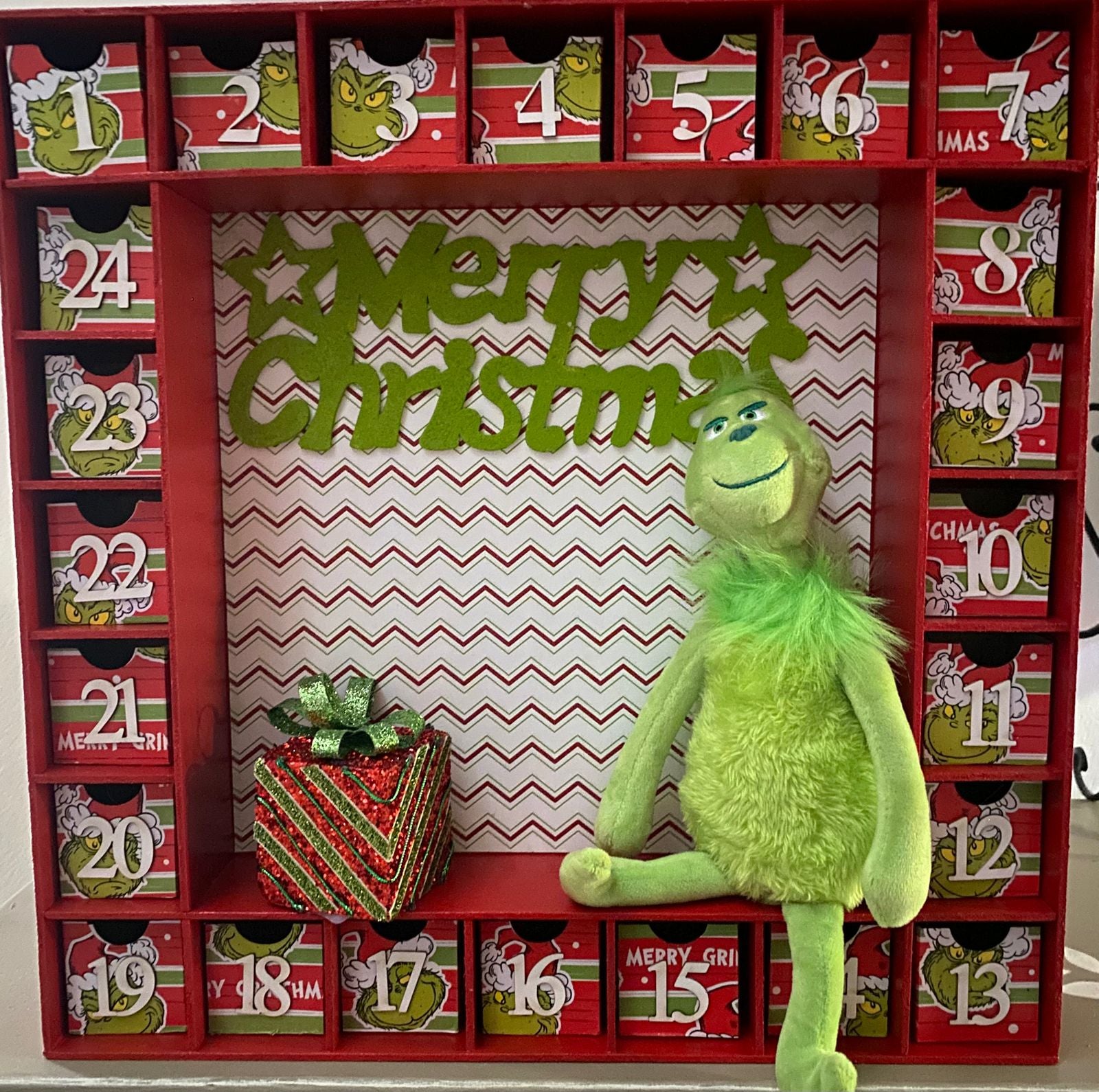 Grinch Advent Calendar