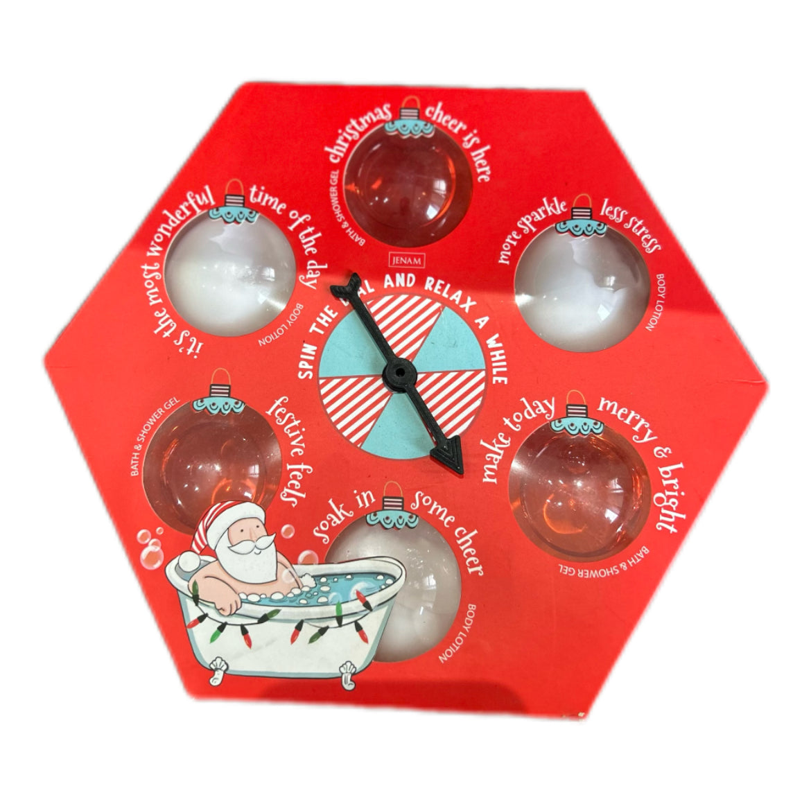 Christmas Spin Bath Gift Set