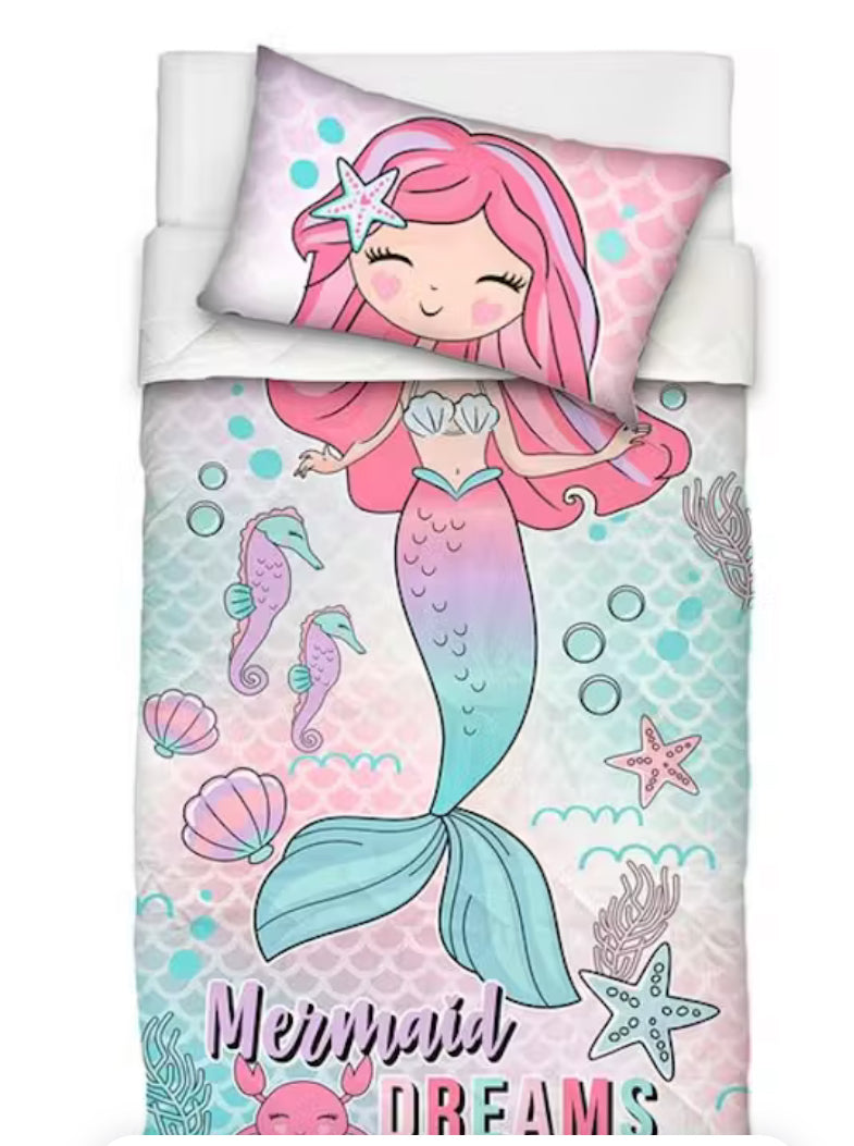 Mermaid Dreams - Single Duvet