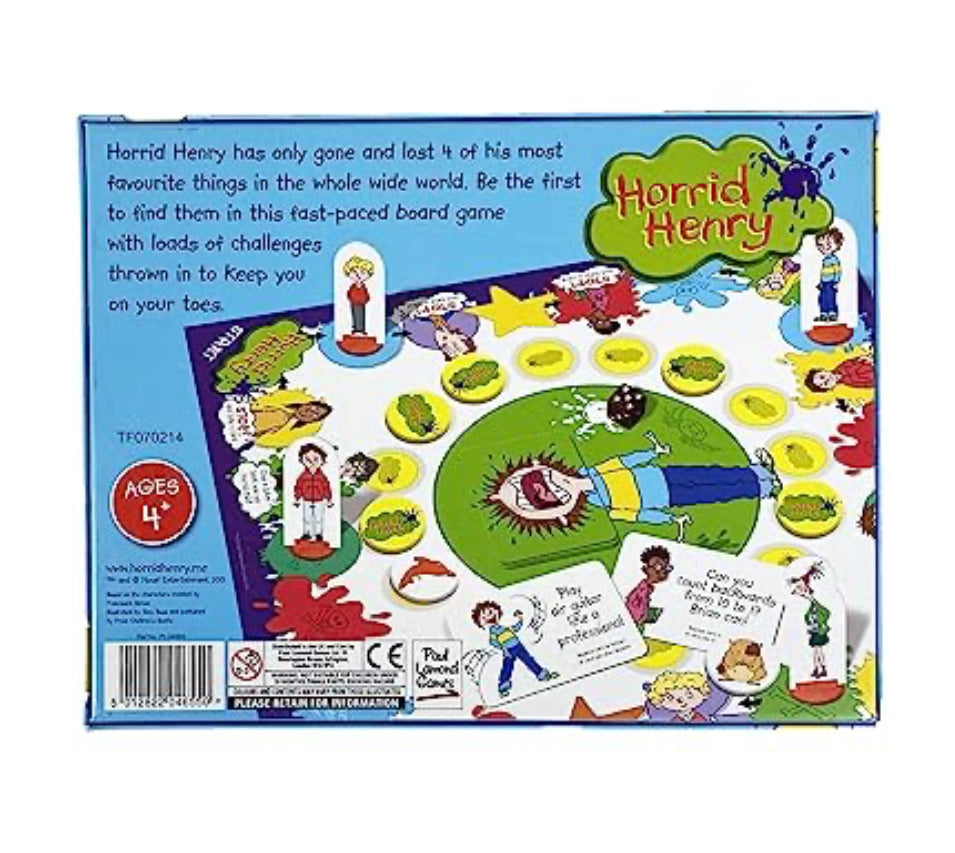 Horrid Henry Board Game