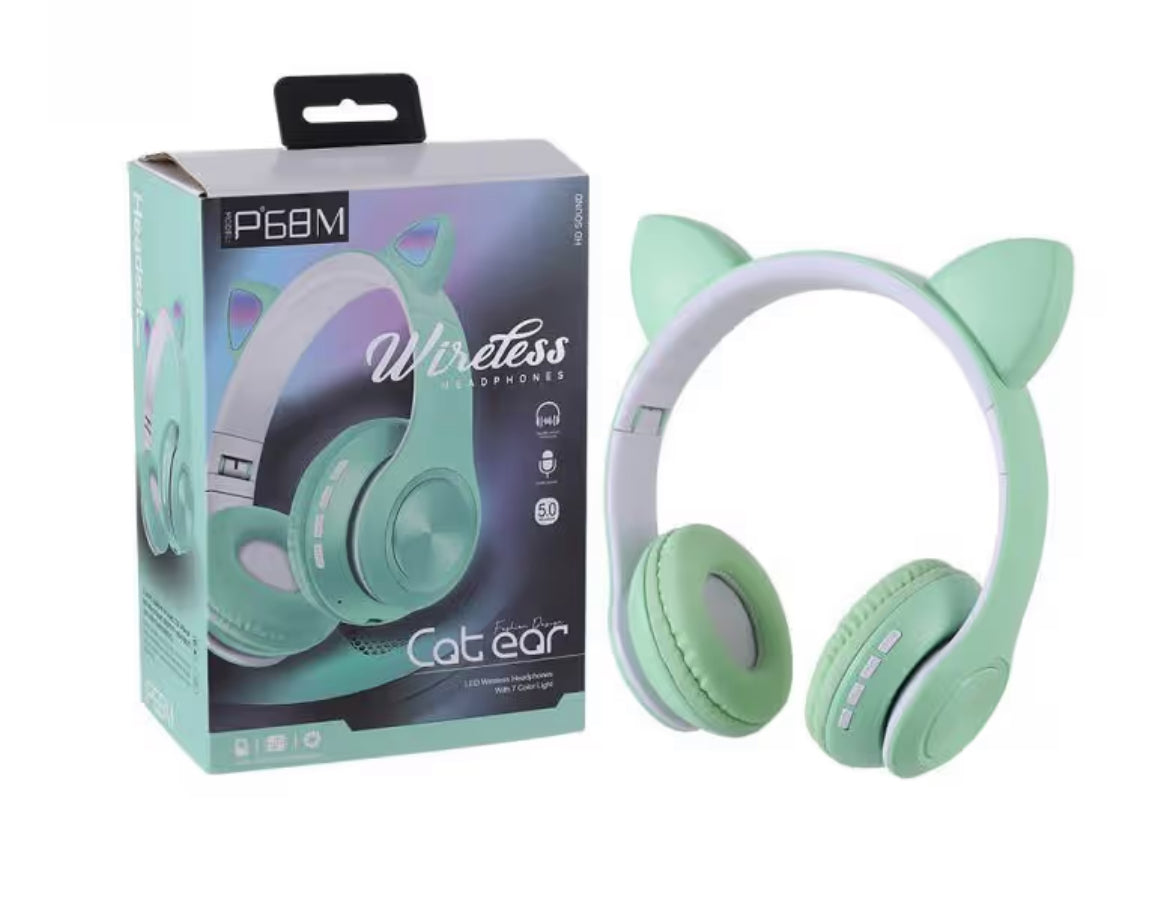 Cat Ear Headphones - Bluetooth