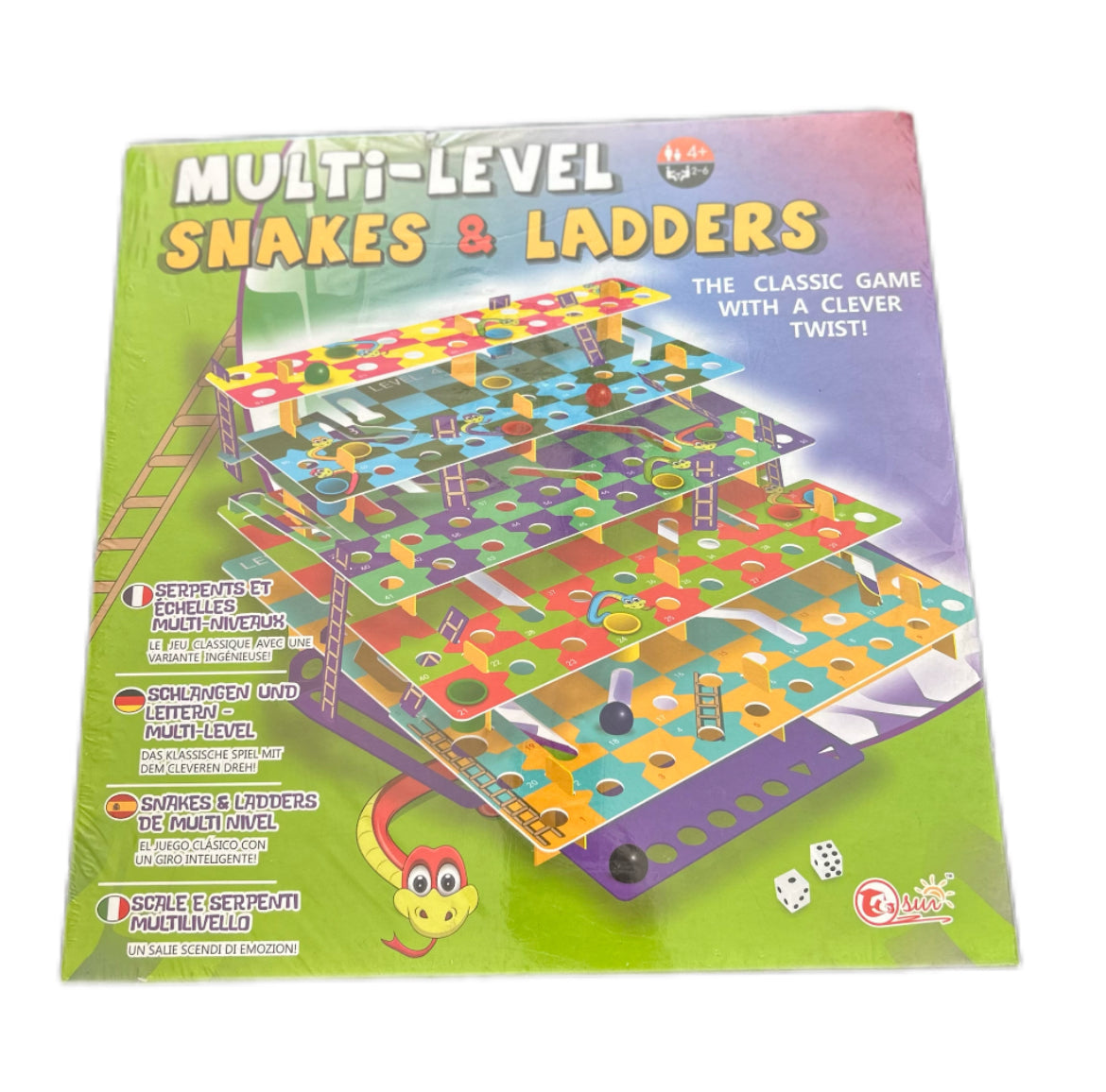 Multi-Level Snakes & Ladders